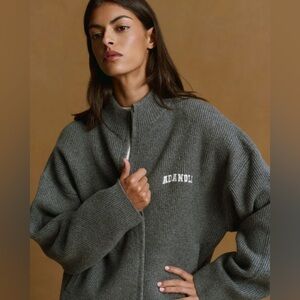 Adanola Gray Women's Sweater